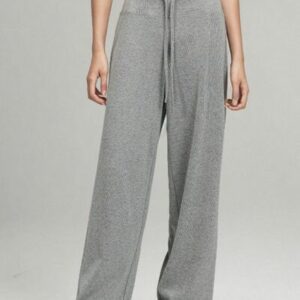Drawstring Wide Leg Pants