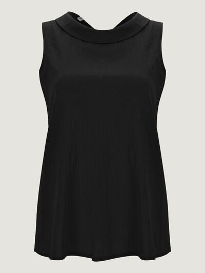 Full Size Round Neck Sleeveless Top - Image 5
